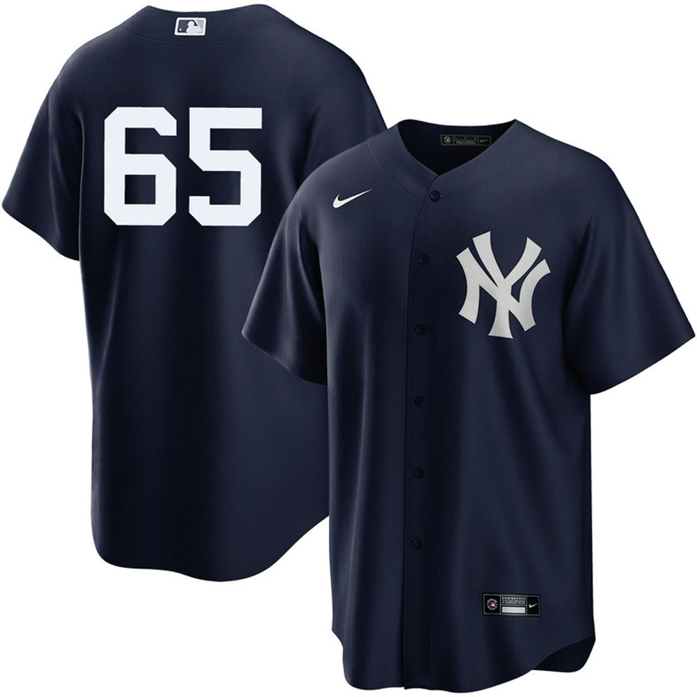 Men's New York Yankees Nestor Cortes Cool Base Replica Alternate Jersey - Navy